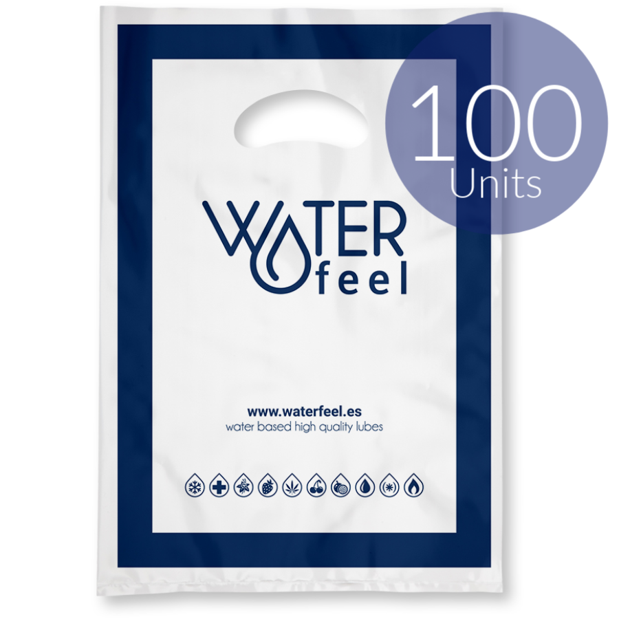100x SMALL PLASTIC BAGS 25cm x 35cm