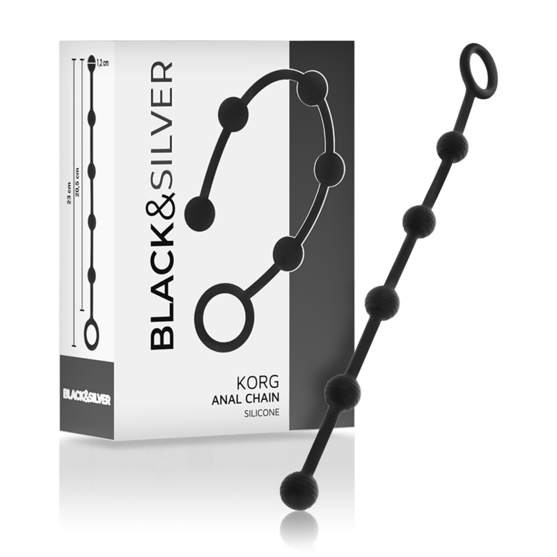 KORG ANAL ROSARY SILICONE INITIATION 21 CM