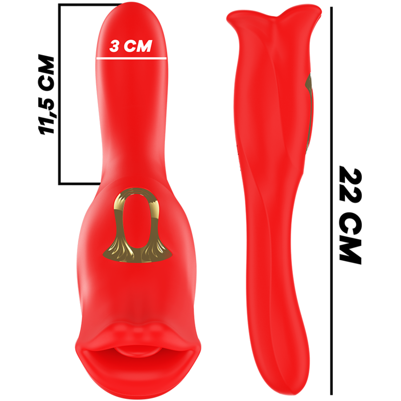 SIENA TRIPLE PLEASURE VIBRATING + BITING