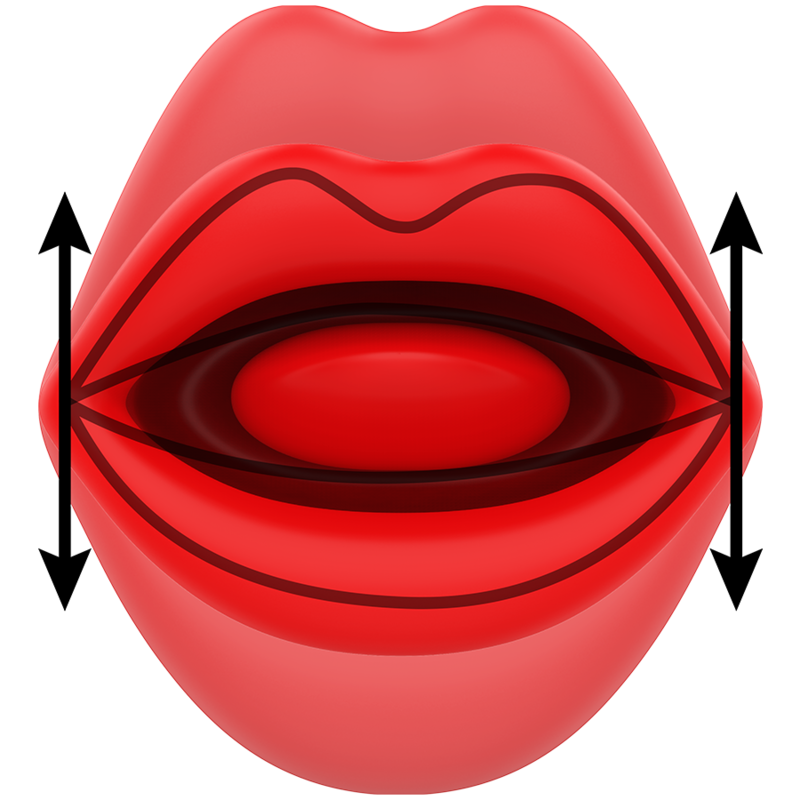 SIENA TRIPLE PLEASURE VIBRATING + BITING
