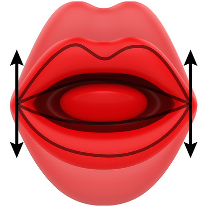 SIENA TRIPLE PLEASURE VIBRATING + BITING