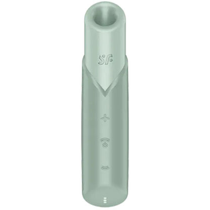 NAUGHTY KISS WAVE CLITORIS STIMULATOR AQUAMARINE